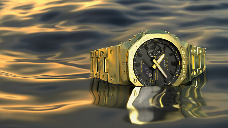 คาสิโอเตรียมเปิดตัวนาฬิกา G-SHOCK เรือนโลหะล้วนสีเหลืองทองส่องประกาย