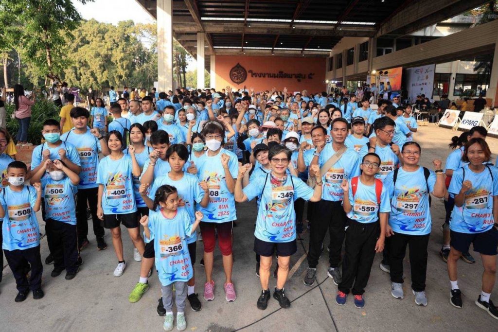 สเปเชียลโอลิมปิคไทย ซีดับบลิว-เอ็กซ์ 2568″ วิ่งการกุศลครั้งแรก ฉลอง Special Olympics Thailand Day