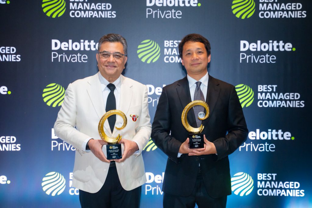 “คาราบาวกรุ๊ป” คว้ารางวัล Thailand’s Best Managed Companies 2025 จากดีลอยท์ 5 ปีซ้อน ตอกย้ำองค์กรไทยที่บริหารจัดการธุรกิจที่เป็นเลิศ และเป็นที่ยอมรับในระดับสากล