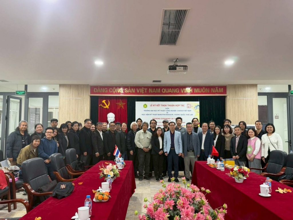 วธ.สานสัมพันธ์ทางการทูตไทย-เวียดนาม 50 ปี ผ่านนิทรรศการ “Vietnam-Thailand Art Workshop Sharing Emotion