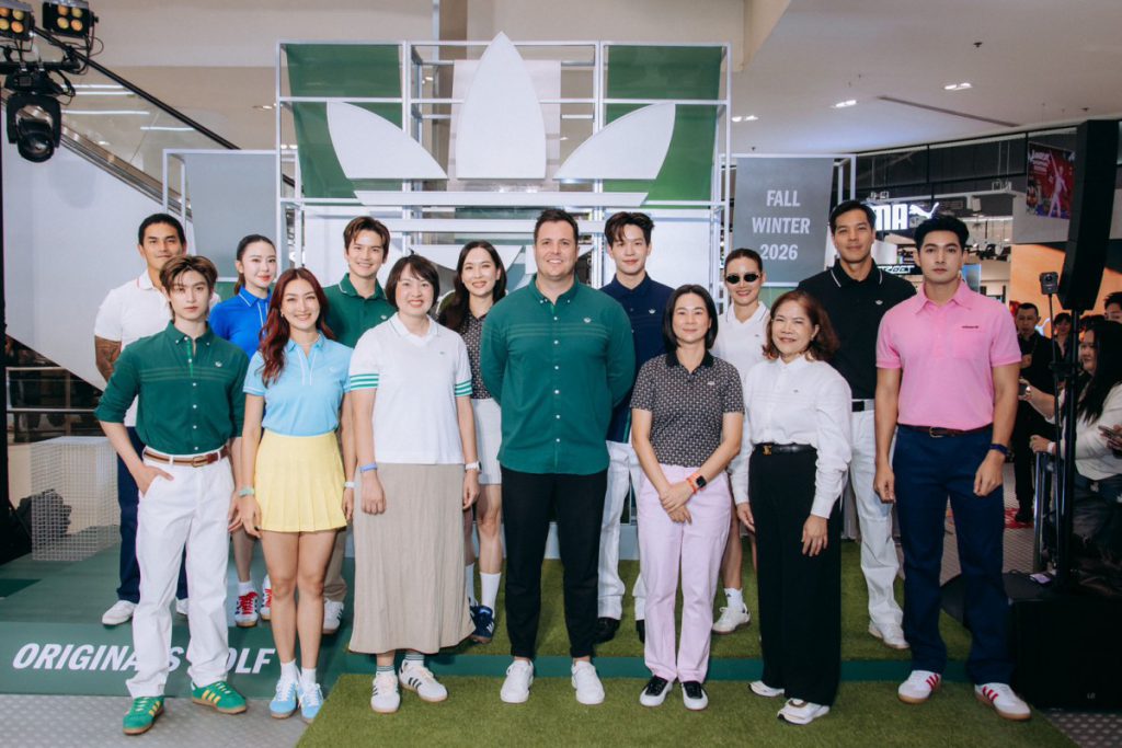 อาดิดาส ต่อเนื่องความฟินนักกอล์ฟสายแฟฯ เปิดรันเวย์คอลเลคชั่นล่าสุด  “Originals Golf Fall Winter 2026 Collection Showcase”