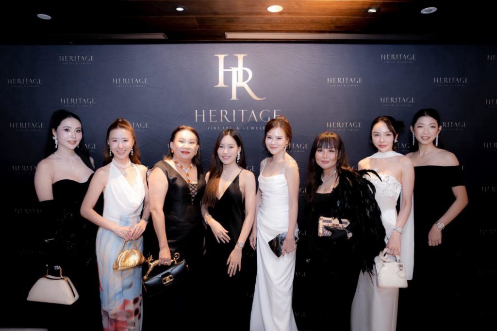 “นันท์นลิน–ฐิติพร” แห่ง Heritage Fine Art & Jewelry เปิดตัว “The Diamond Table by HERITAGE”